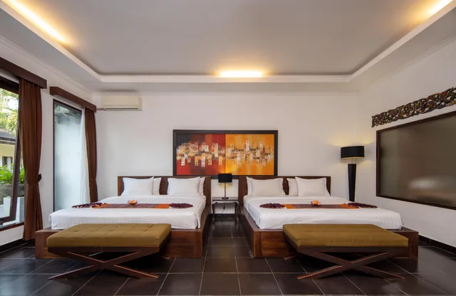Family Suite, Double and Twin Beds, Pool Access، Ubud Raya Boutique Hotel 1/2