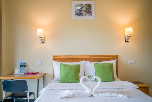 غرفة سوبيريور بسريرين منفصلين بإطلالة على الحديقة، Tontan Resort Cha Am 4/5