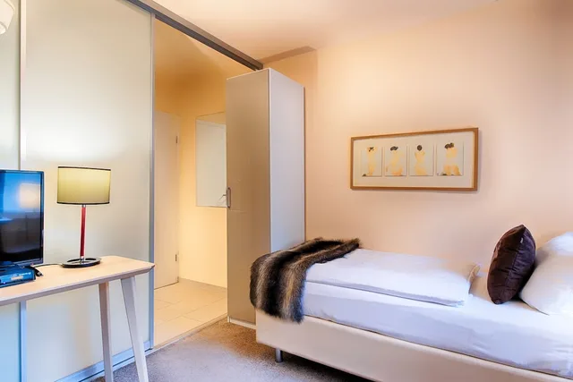 غرفة كومفورت مفردة بسريرين منفصلين، Hotel Furst Garden 2/4