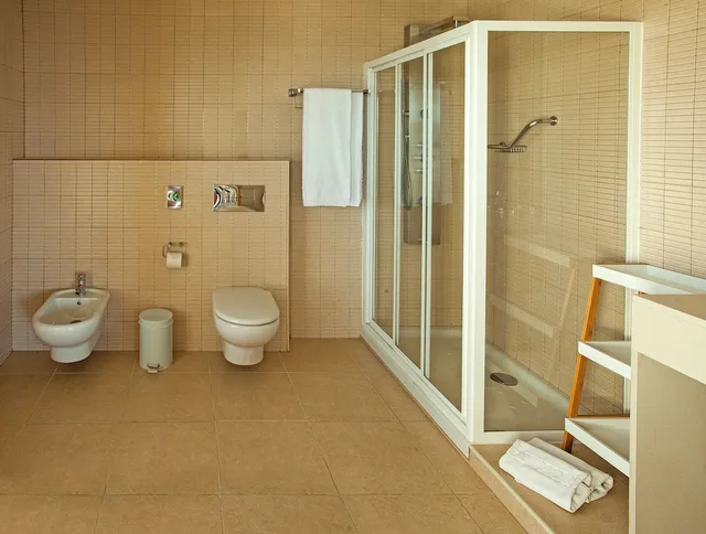 غرفة سوبيريور بسرير كوين بإطلالة على البحر بشرفة، Hotel Horitzo 5/5