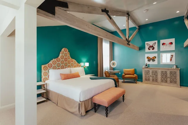 Suite, King Bed, Balcony, The Winston Solvang 4/6