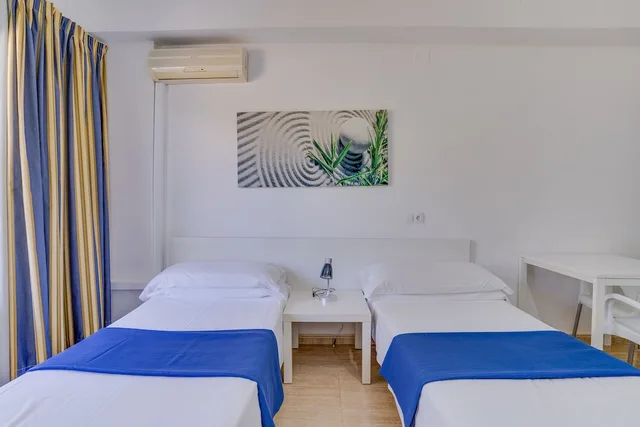 استوديو بسريرين منفصلين بإطلالة على المسبح مع أريكة، Apartaments las Palomas Econotels 4/5