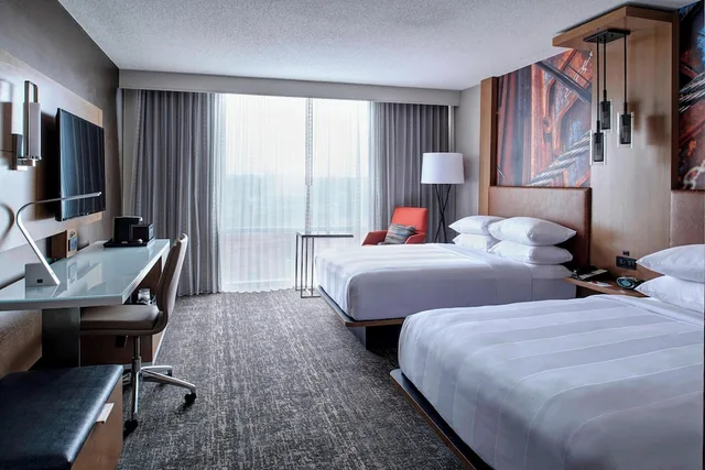 غرفة بسريرين كوين، Auburn Hills Marriott Pontiac 1/3