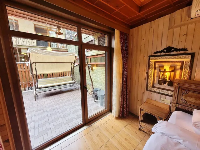 غرفة بسرير مزدوج بشرفة، Saruhan Hotel 8/10