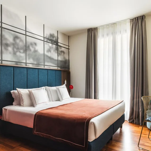 غرفة بريميوم بسرير مزدوج أو سريرين منفصلين، Ferrara Hotel 1/10