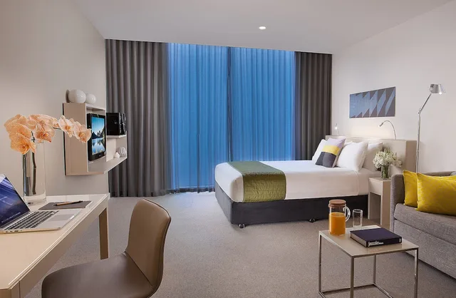 استوديو ديلوكس بسريرين منفصلين، Citadines on Bourke Melbourne 3/5