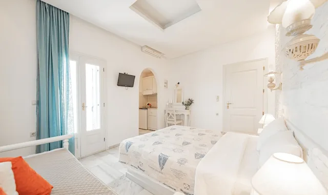 استوديو بسرير مزدوج مع أريكة، Agia Anna Living 8/10