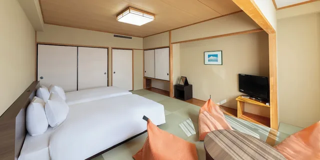 غرفة يابانية قياسية بسريرين منفصلين، Grand Mercure Nara Kashihara 1/7