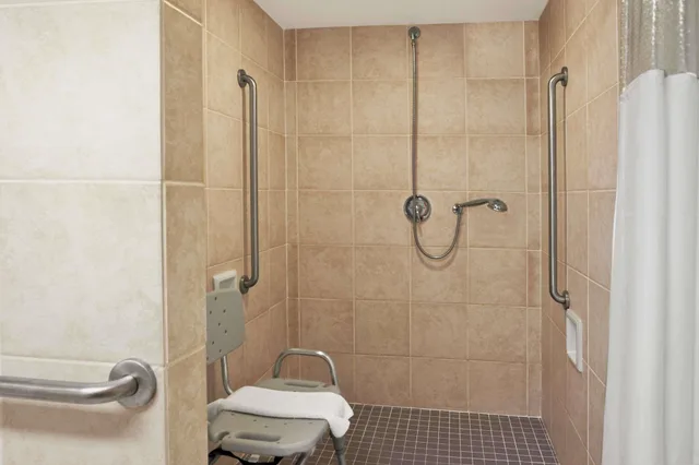 غرفة قياسية بسرير كينج لذوي الإعاقة، Ramada by Wyndham Saginaw Hotel and Suites 5/5