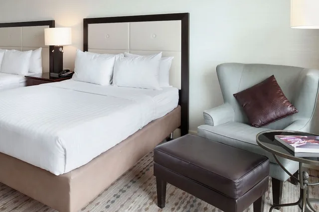 غرفة ديلوكس بسريرين مزدوجين بإطلالة على المدينة، Marriott Copenhagen 3/4