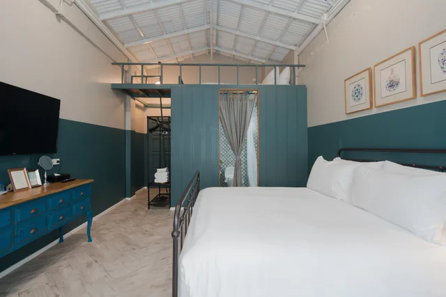 غرفة ديلوكس بسريرين منفصلين، Blu Monkey Boutique Phuket Town 3/7