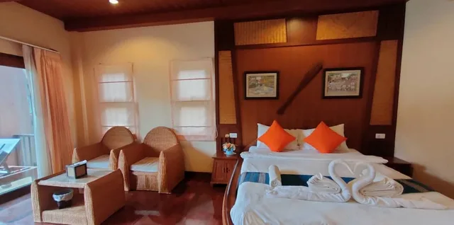 فيلا بسرير كوين بإطلالة على المسبح بشرفة، Andamanee Boutique Resort Aonang Krabi 1/2