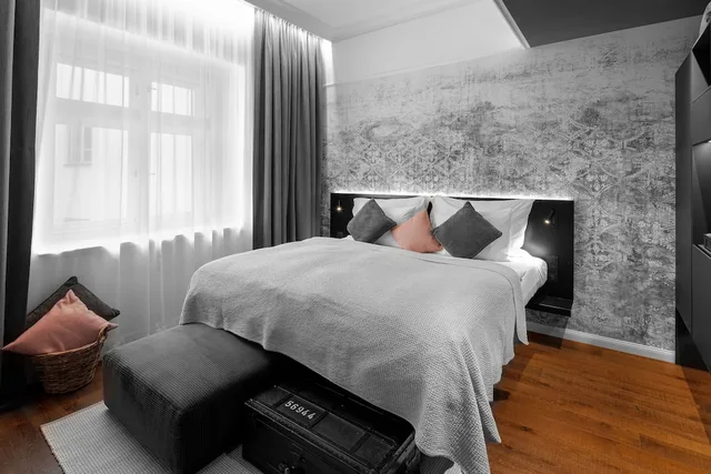 Comfort, Queen Bed, THE MANES Boutique Hotel Prague 3/4