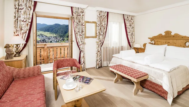جناح استوديو بسرير مزدوج، Hotel Sassongher 1/4