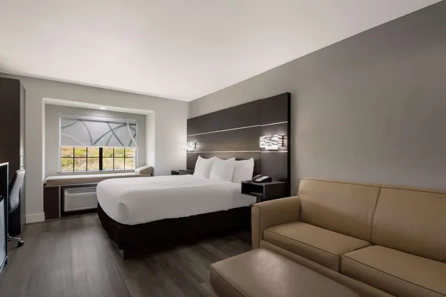 جناح بسرير كينج مع أريكة بحوض استحمام لذوي الإعاقة، Best Western Seaworld San Antonio 1/3
