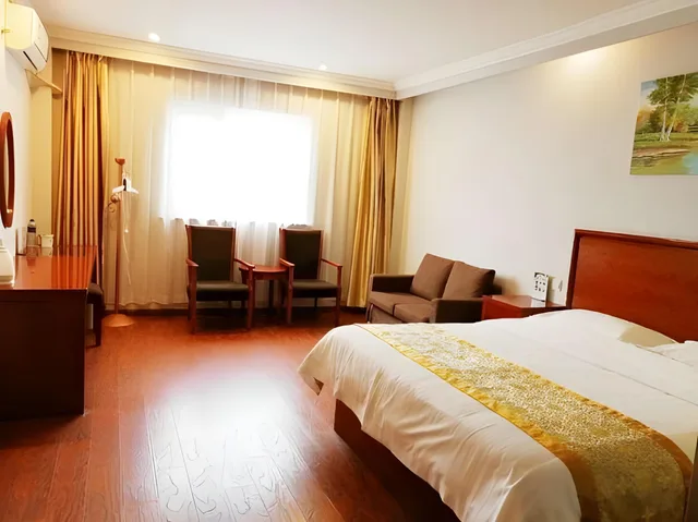 غرفة سوبيريور بسرير مزدوج، Greentree Inn Shanghai Meilan Lake Hutai Road Express Hotel 1/2