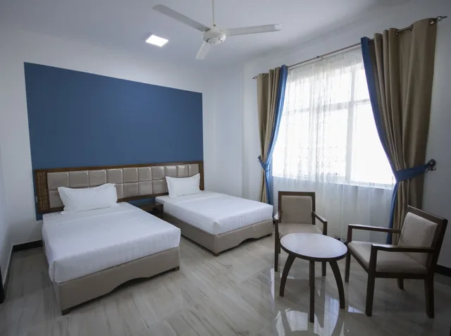 شقة بسريرين منفصلين بغرفة نوم واحدة، Home Station Hotel 1/2