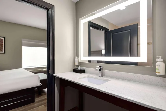 غرفة بسرير كينج بحوض استحمام لذوي الإعاقة، Holiday Inn Laval Montreal 10/10