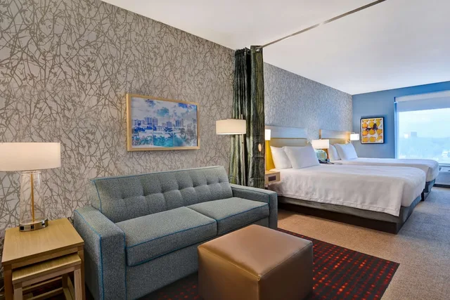 جناح استوديو بسريرين كوين مع أريكة لذوي الإعاقة، Home2 Suites By Hilton Sarasota I 75 Bee Ridge 4/4
