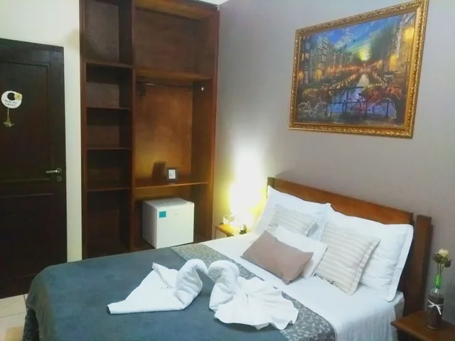 غرفة ديلوكس بسرير مزدوج وسريرين منفصلين، Pousada Canasvieiras 6/10