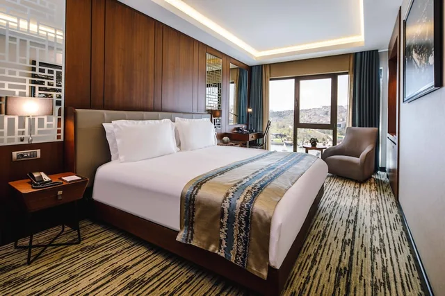 غرفة ديلوكس بسرير مزدوج أو سريرين منفصلين بإطلالة على البحر، Arise Hotel Golden Horn 3/5