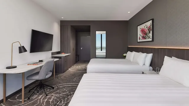 غرفة ديلوكس بسريرين كوين، PARKROYAL Monash Melbourne 3/8