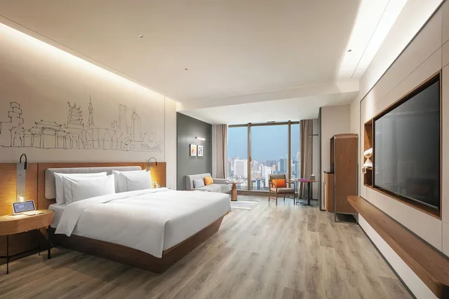 Basic, Single, Queen Bed, UrCove by Hyatt Foshan Downtown 1/5