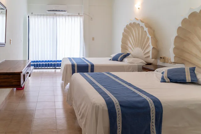 غرفة قياسية بسرير مزدوج، Villas Coral Huatulco 1/2