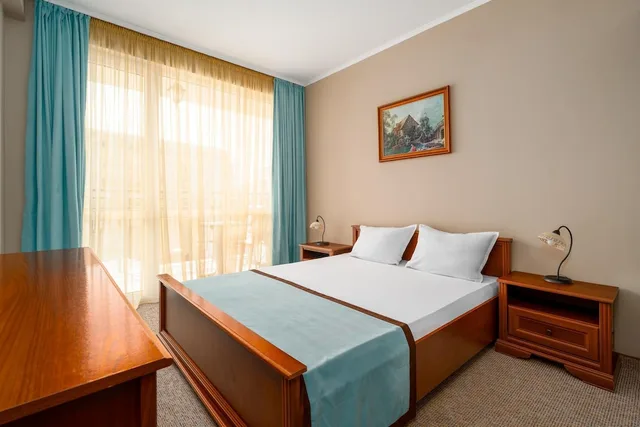 شقة بسرير كوين بإطلالة على المدينة بغرفة نوم واحدة، Festa Pomorie Resort 2/2