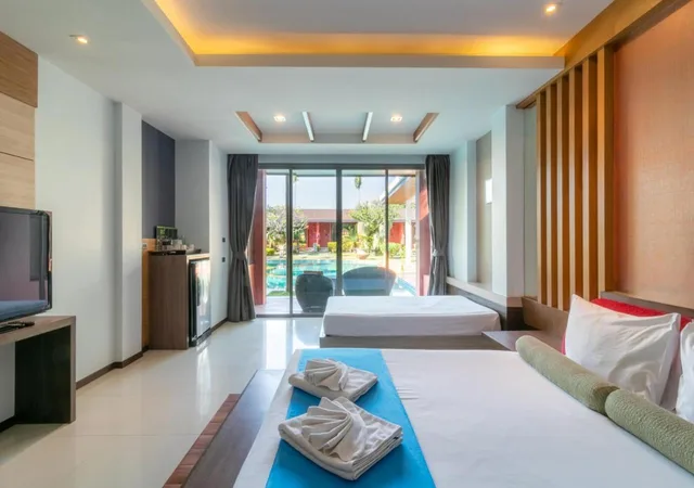 Room, Pool Access, MAI MORN RESORT 1/2