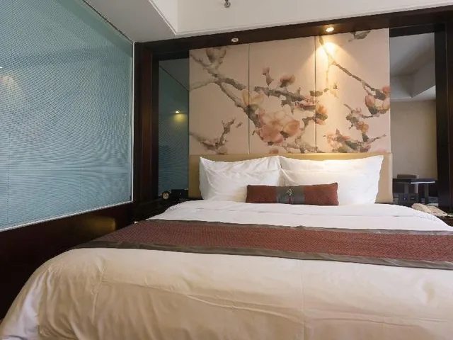 غرفة بسرير مزدوج بإطلالة على الحديقة، Guangdong Yingbin Hotel 1/3