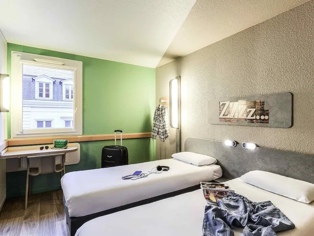 غرفة بسريرين منفصلين، Ibis Budget Lille Centre 2/5