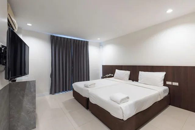 غرفة بريميوم سوبيريور بسريرين منفصلين، Grand Alpine Hotel 6/9