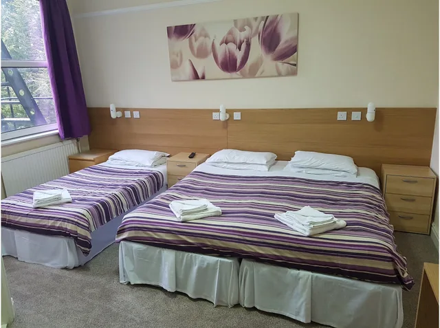 غرفة ثلاثية بسرير مزدوج وسرير فردي، Bridge Guest House 1/3