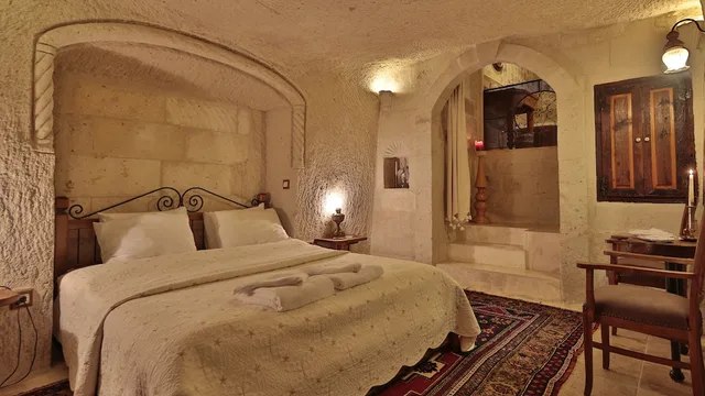 غرفة قياسية بسرير مزدوج، Koza Cave Hotel 1/2