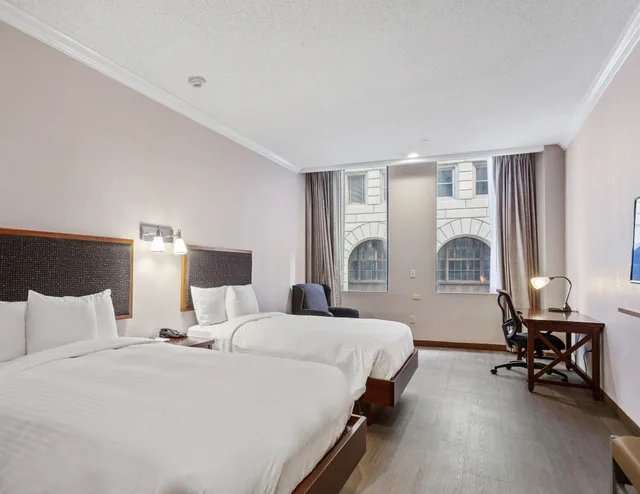 Room, 2 Double Beds, Wyndham Garden Baronne Plaza New Orleans 5/10