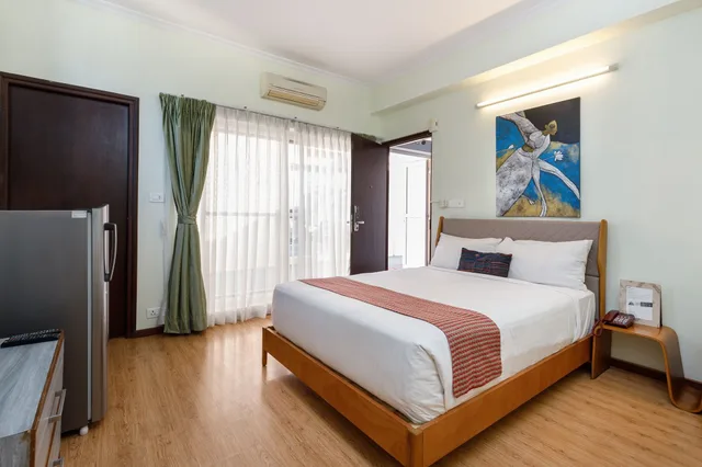 غرفة بريميير بسريرين منفصلين، Shaligram Hotel 2/3