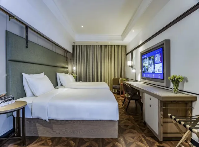Yazhi, Standard, Twin Beds، Manxin Hotel Qingdao Zhanqiao 1/1