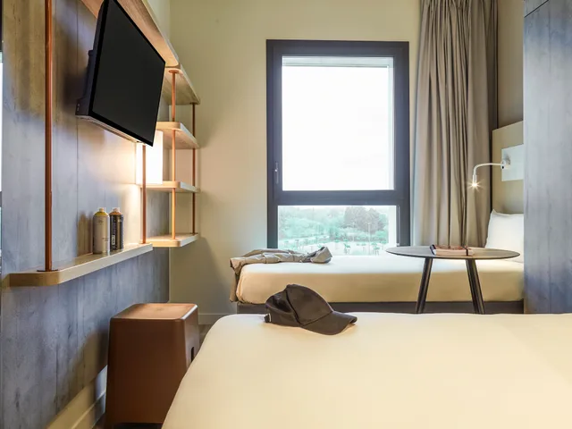 غرفة قياسية ثلاثية، Ibis Budget Montpellier Aeroport Parc Des Expos 1/6