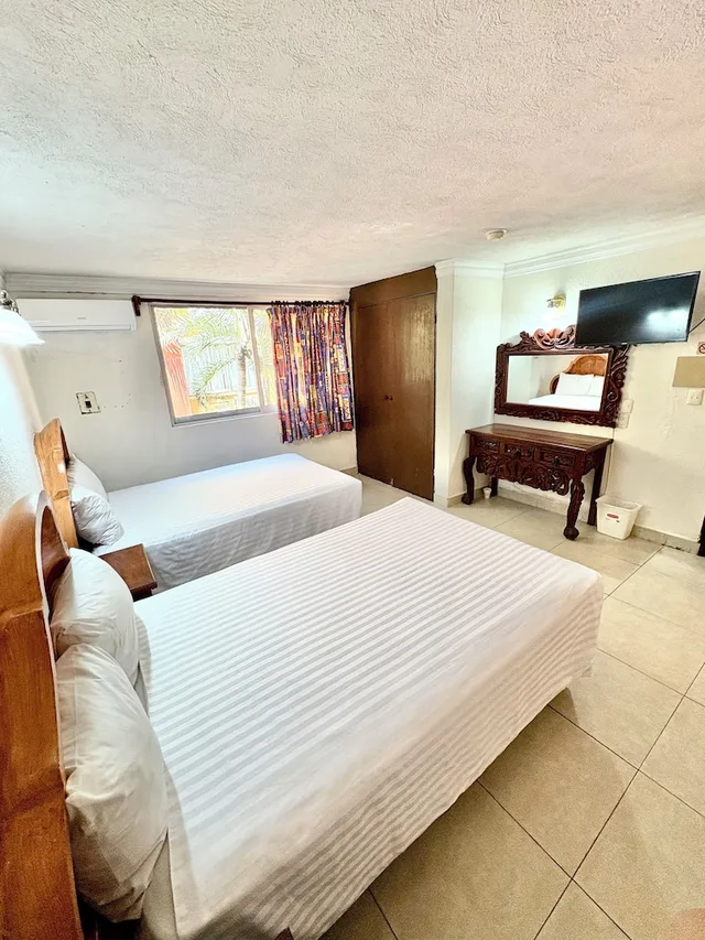 غرفة قياسية بسريرين مزدوجين، Suites Cancun Center 1/7