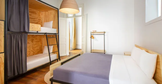 1 Bedroom, Traditional, Quadruple, King Bed, Bunk Bed, Private Bathroom, Casa MX Alameda 1/4