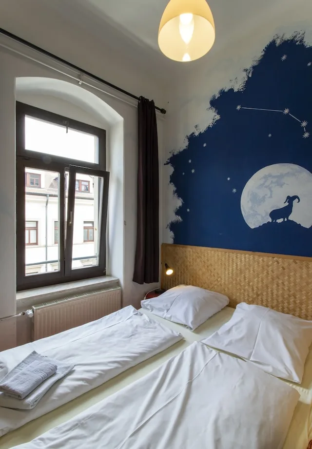 غرفة أساسية بسرير مزدوج، Hostel Mondpalast 1/9