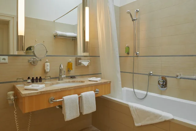 غرفة ديلوكس بسرير مزدوج أو سريرين منفصلين، Ventana Hotel Prague 2/2