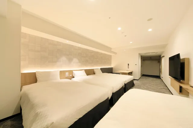 غرفة غراند عائلية بأربعة أسرّة، JR West Group Via Inn Prime Sapporo Odori 1/2