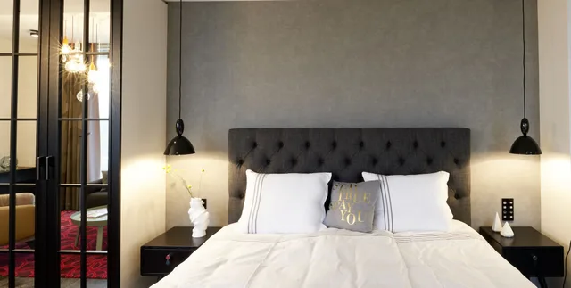 1 Bedroom, Urban, Suite, King Bed, Balcony، Radisson Blu Hotel Cologne 1/6