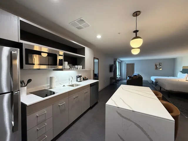 جناح استوديو بسريرين كوين بمطبخ لذوي الإعاقة، Homewood Suites by Hilton Austin Airport 8/8