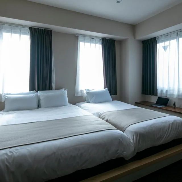 جناح ديلوكس بسرير كوين، Randor Residential Hotel Kyoto Suites 1/10