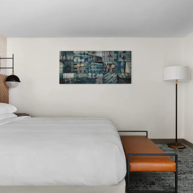 جناح جونيور بإطلالة على المدينة، Marriott Marina Del Rey 3/8