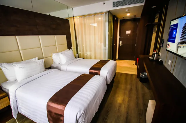 غرفة سوبيريور بسريرين منفصلين، Asialink Hotel By Prasanthi 3/10