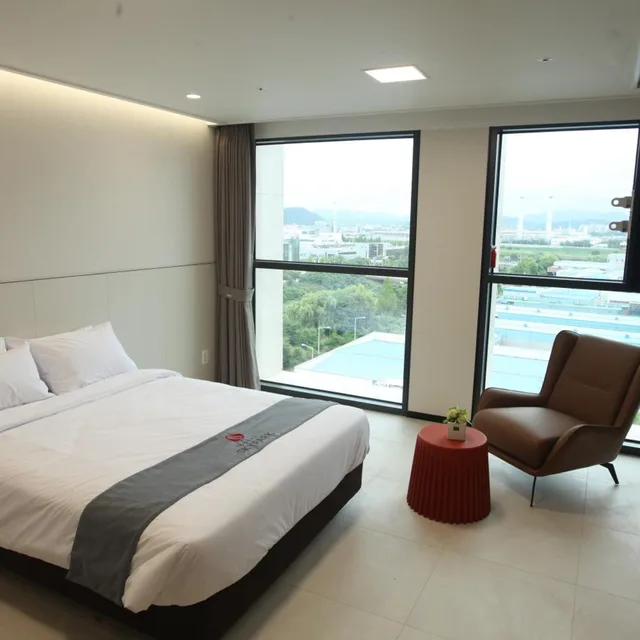 Hollywood, Double Bed، Hotel Skypark Daejeon I 2/7